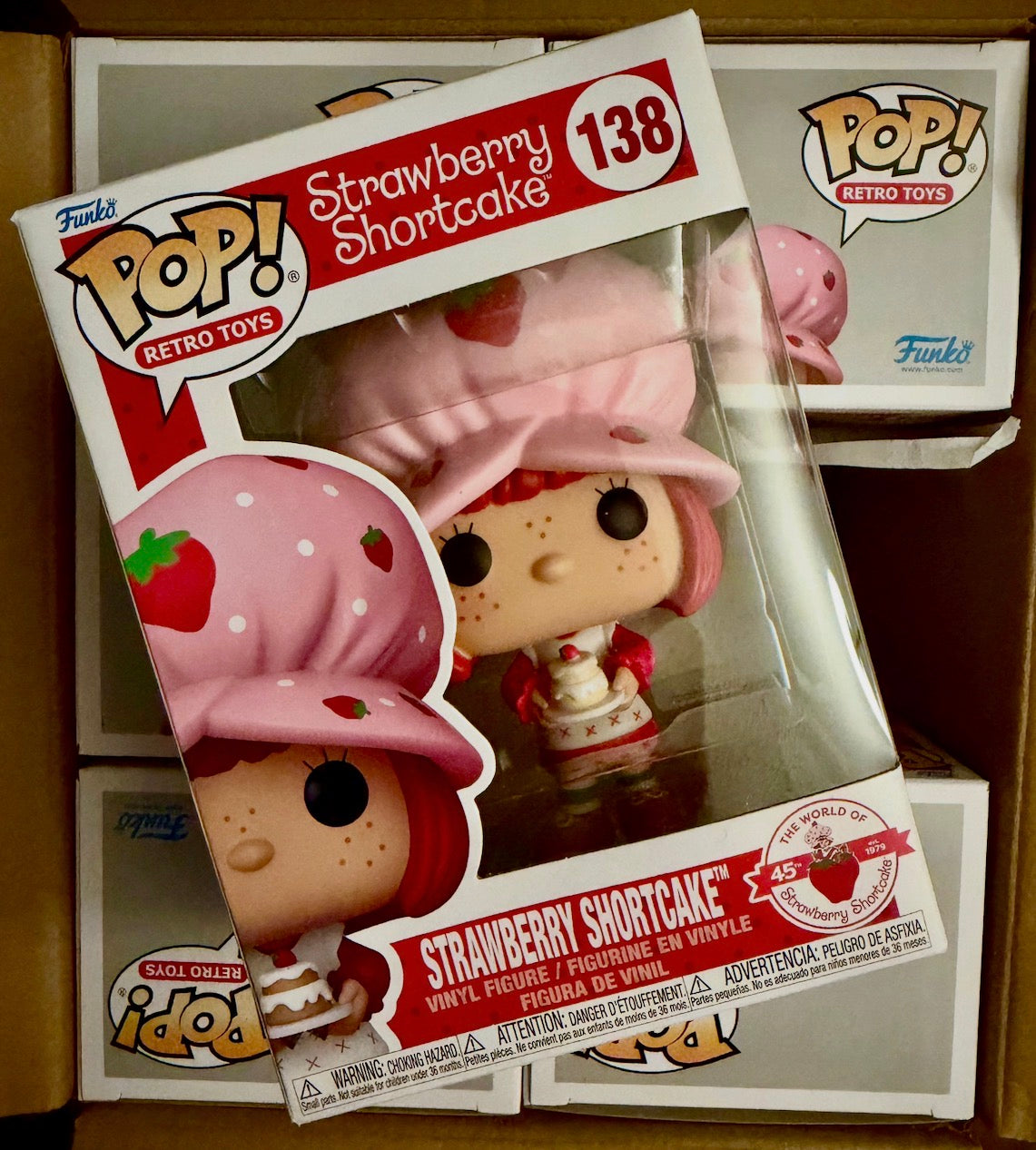 Funko Pop! Retro Toys: Strawberry Shortcake #138 45th Anniversary Vinyl Figure