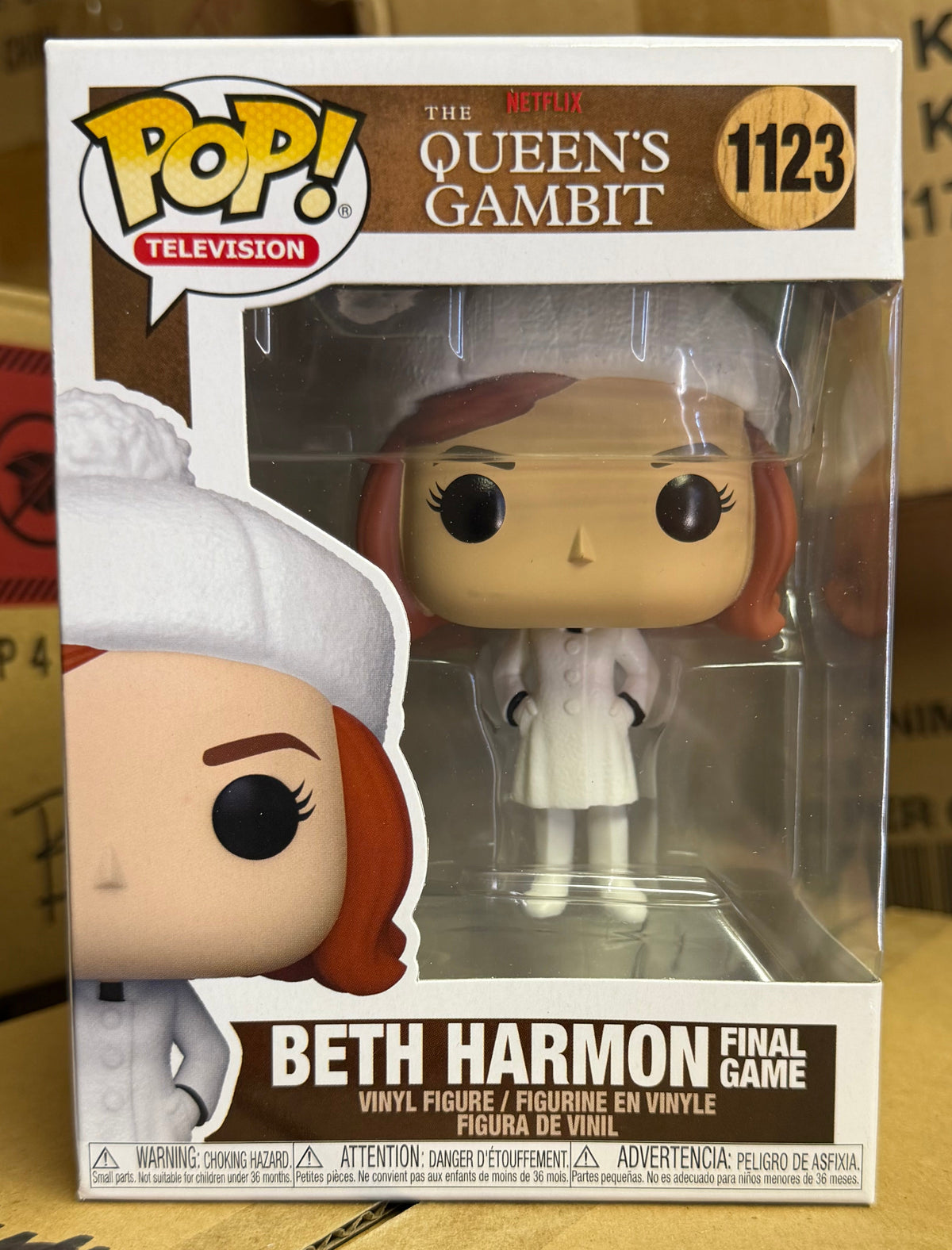 Funko Pop! The Queen's Gambit Beth Harmon Final Game #1123