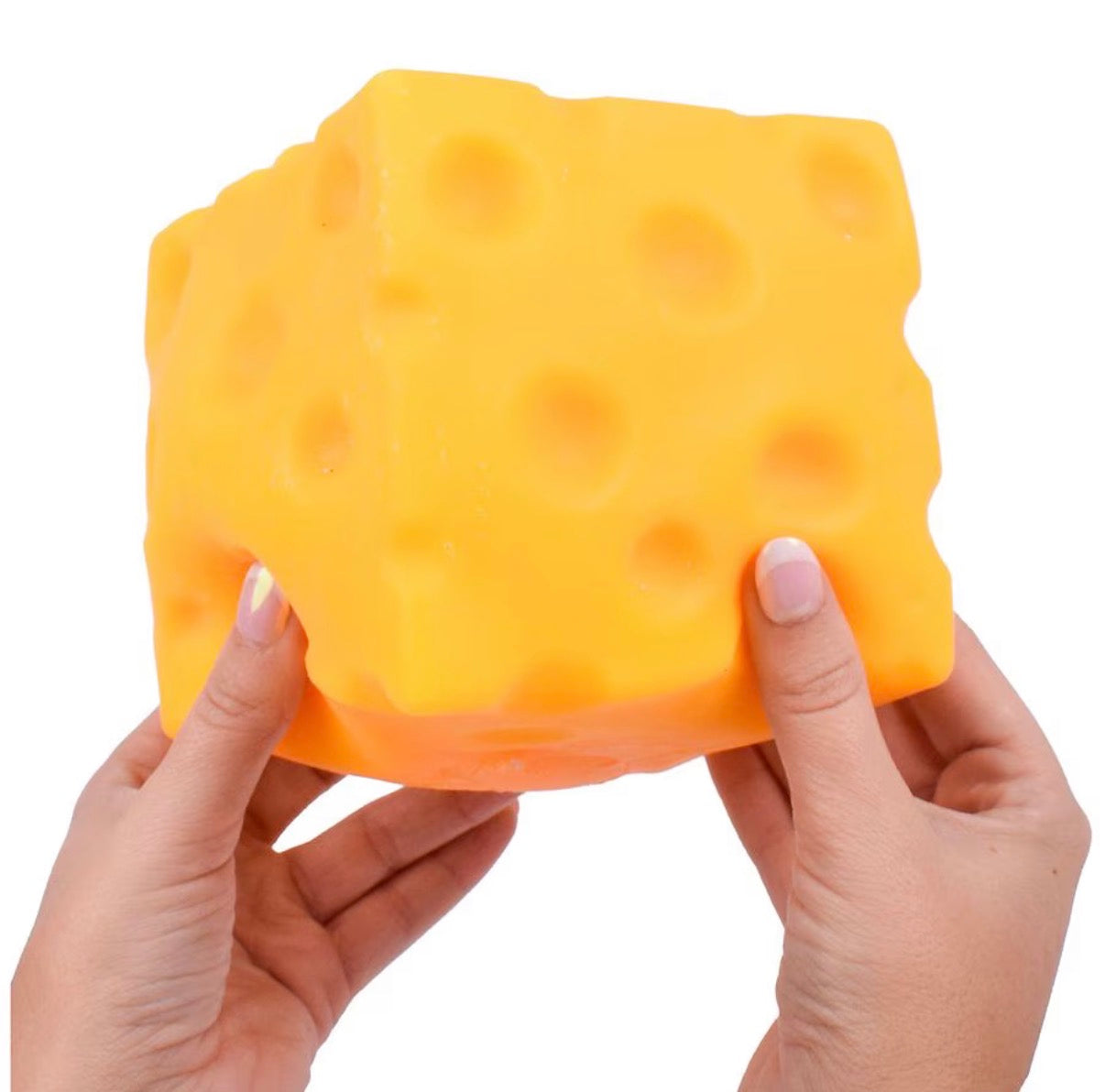 Squeeze Cheese Squishy Sensory Toy by Gooie Zooie