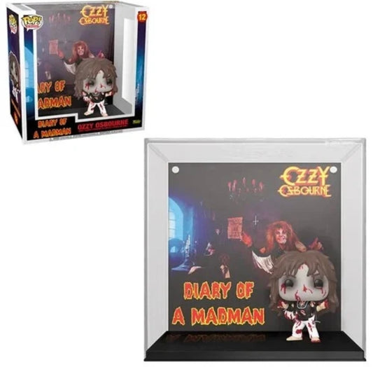 Funko Pop! Albums 12 Ozzy Osbourne Diary Of A Madman New Black Sabbath Vinyl