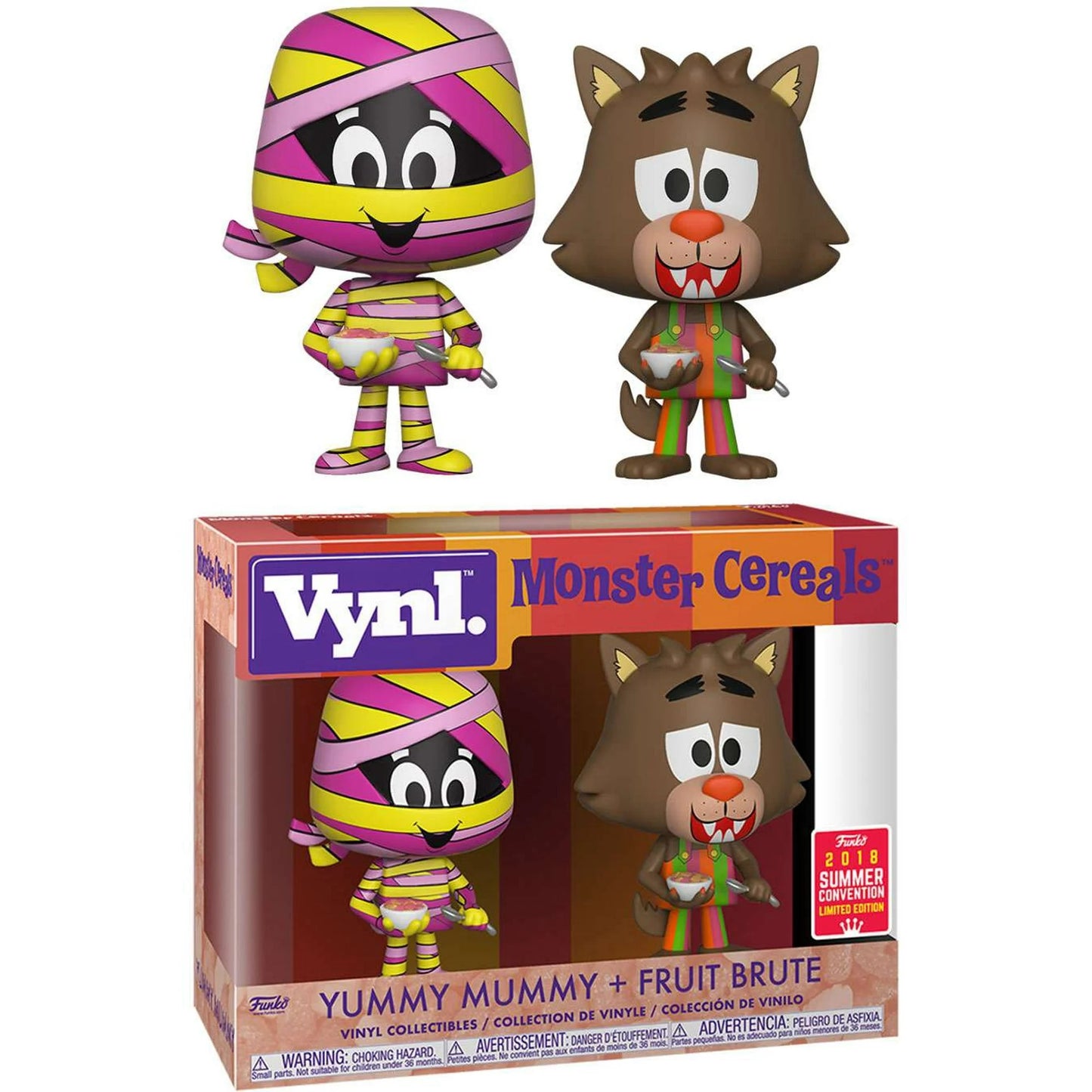 Funko Monster Cereals Vynl. Yummy Mummy & Fruit Brute Vinyl Figure 2-Pack