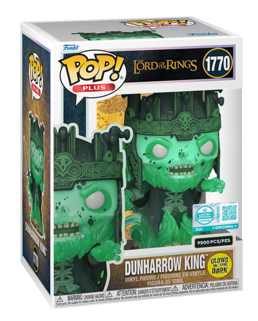 Funko Pop! Plus LOTR Dunharrow King #1770 GITD Exclusiv 9500