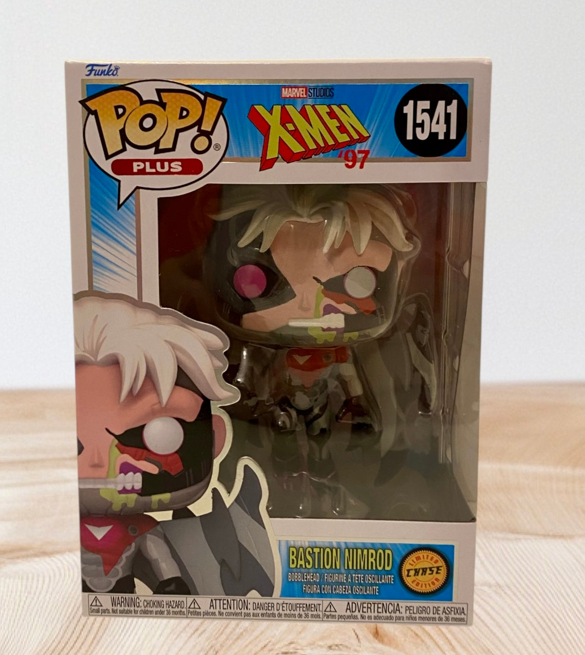 Funko Pop! Plus Marvel X-Men ‘97 Bastion Nimrod Chase Vinyl Figure