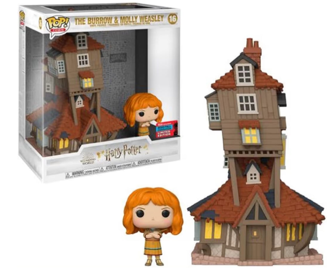 Funko Pop! Town: Harry Potter The Burrow and Molly Weasley Fall Convention 2020