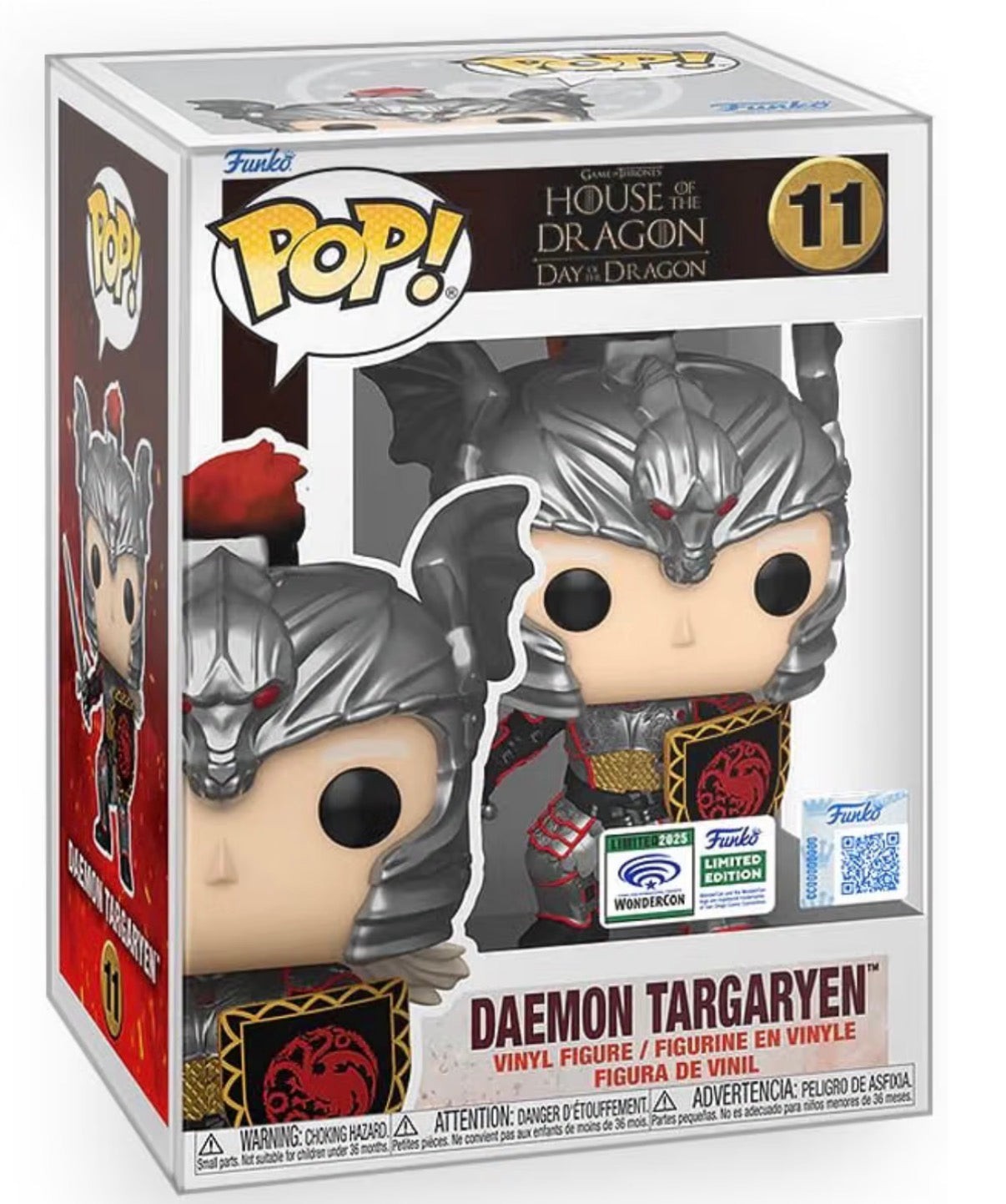 Funko Pop! Daemon Targaryen #11 WonderCon Exclusive HOTD