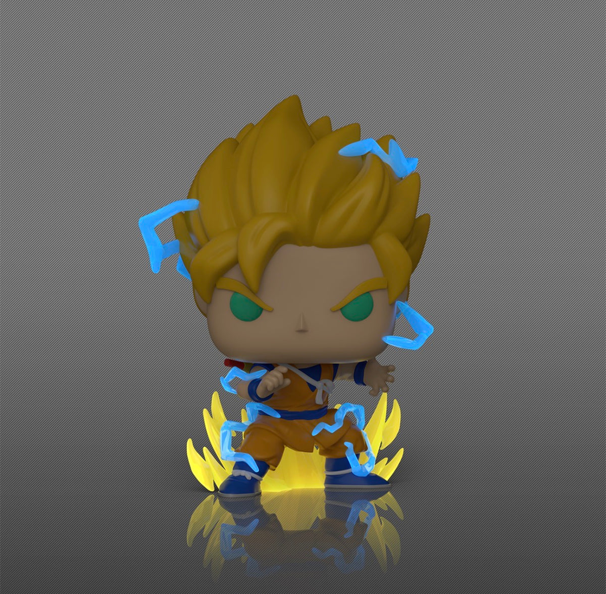 Funko Pop! Super Saiyan 2 Son Goku Mini #2305 Glow Chase