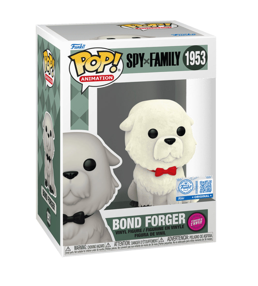 SPY × FAMILY Bond Forger Flocked Chase Exclusive Vinyl Figure