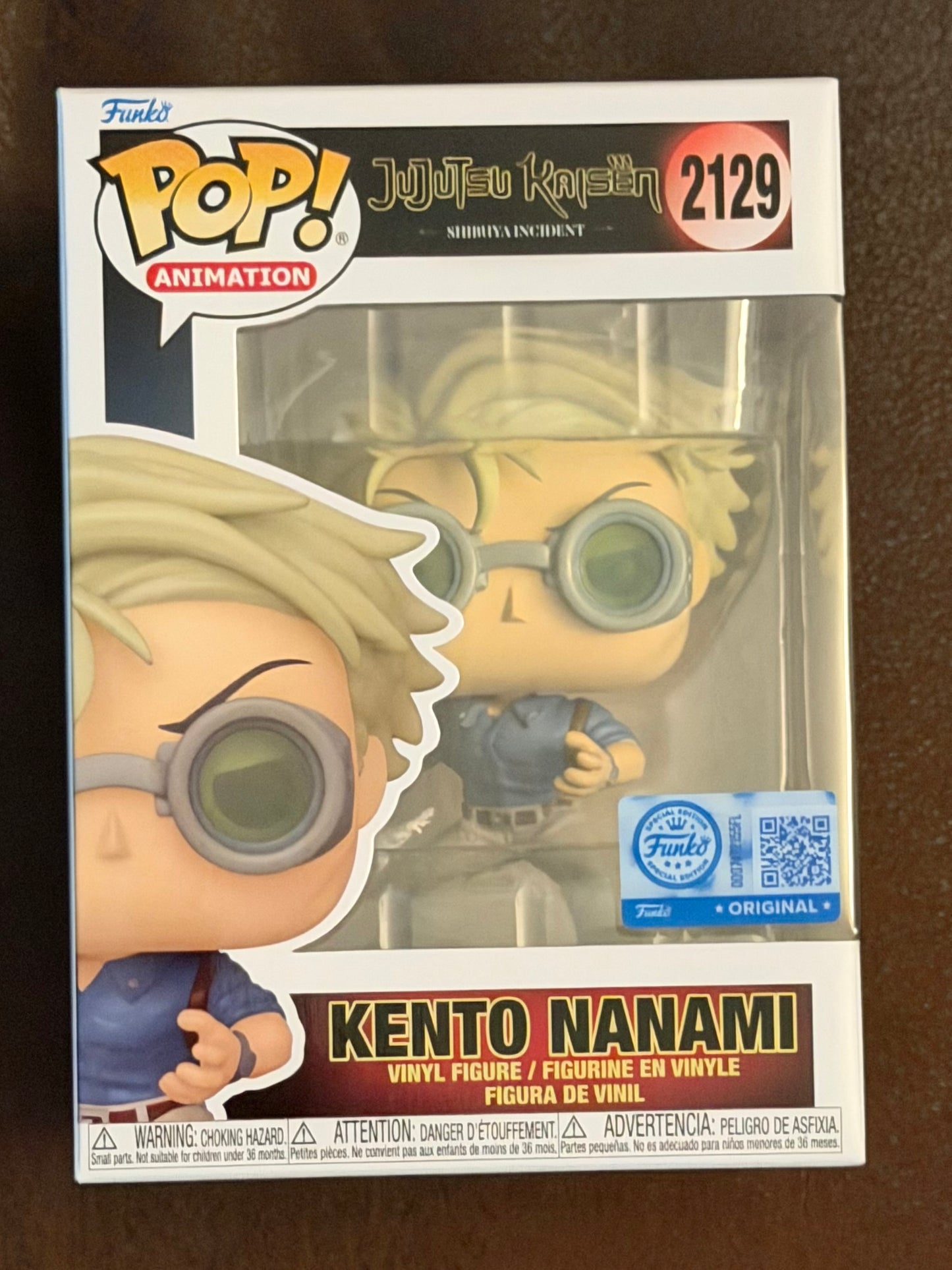Funko POP! Animation: Jujutsu Kaisen Kento Nanami Vinyl Figure Exclusive #2129