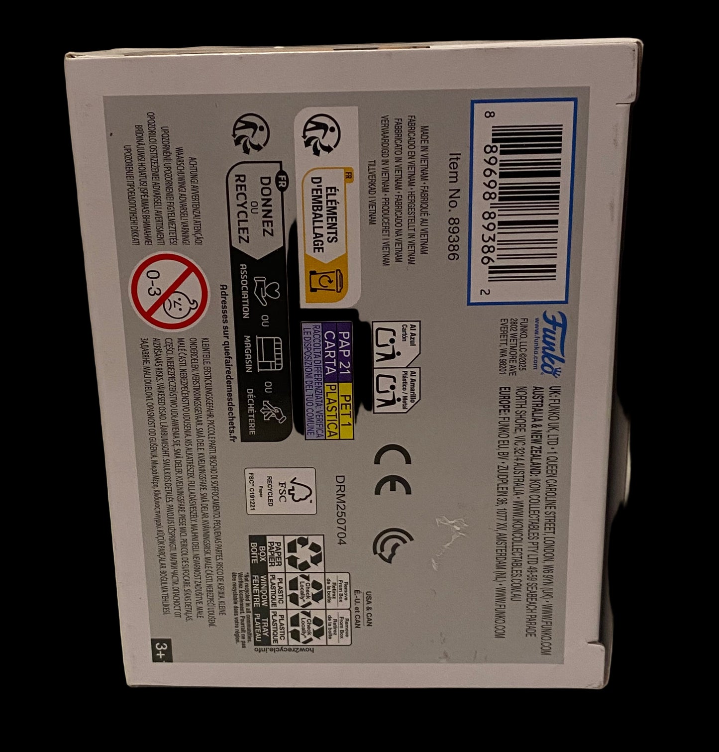 Funko Pop! Powerless Kai Azer Vinyl Figure non Mint