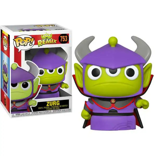 Funko Pop! Pixar Alien Remix Zurg #753 Vaulted