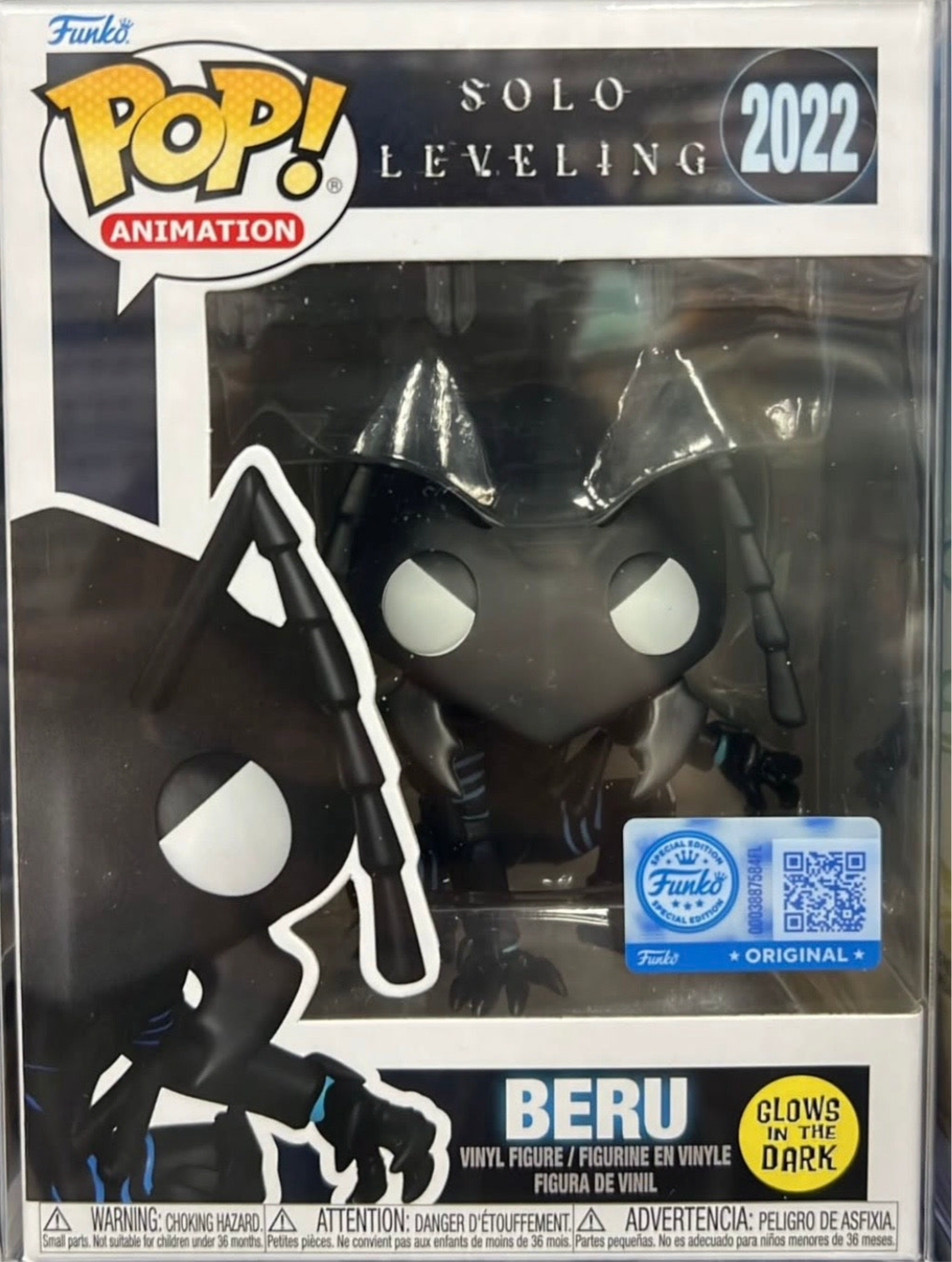 Solo Leveling Beru Glow-in-the-Dark Funko Pop! Vinyl Figure #2022 - EE Exclusive