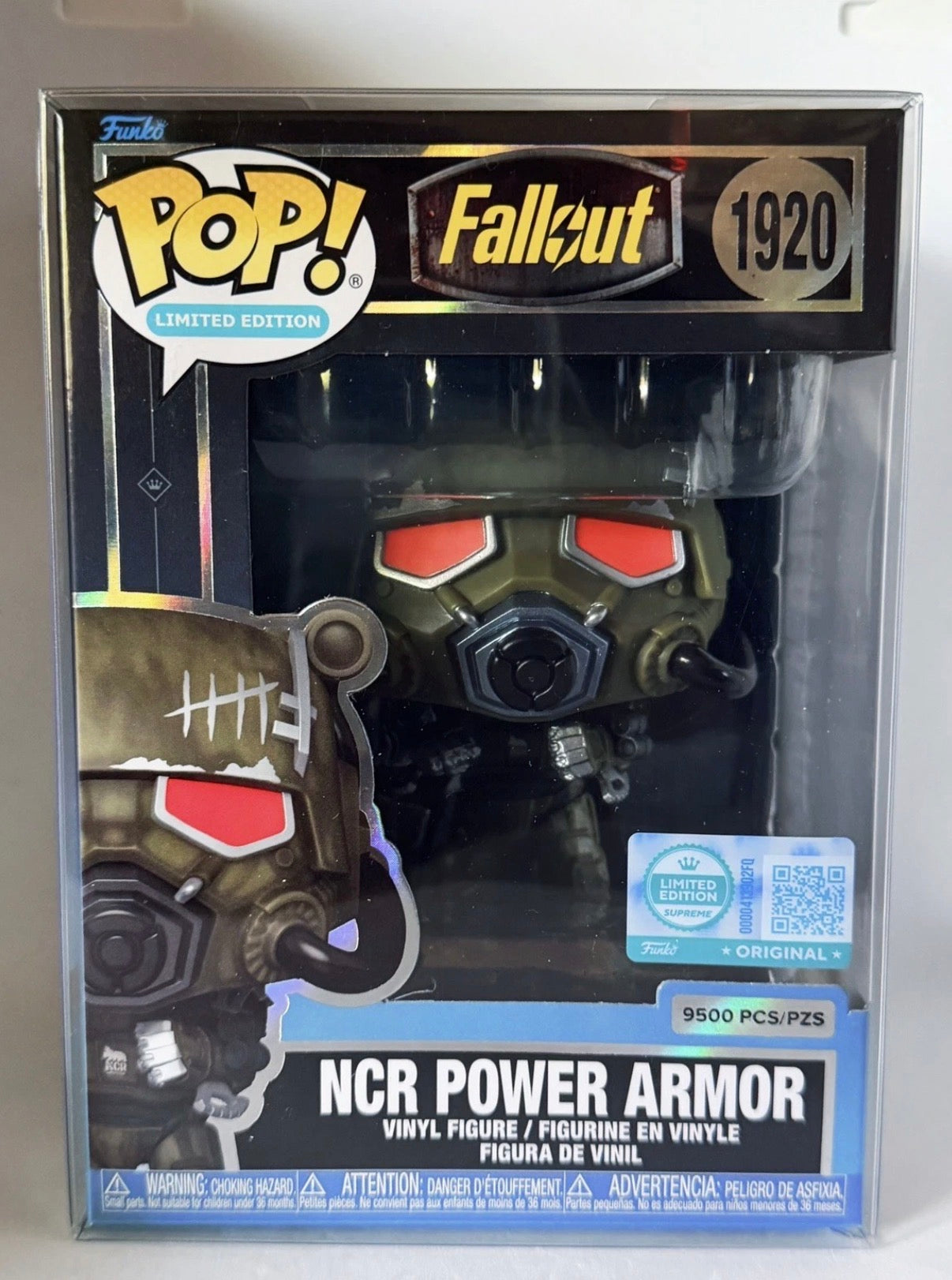 Funko Pop! Fallout – NCR Power Armor #1920 Vinyl Figure (Limited Edition Supreme 9500 pcs)