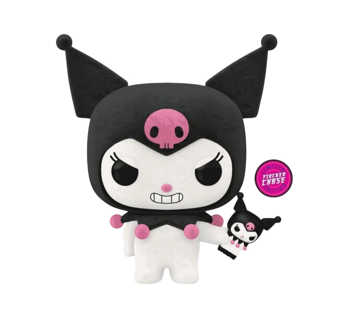Funko Pop! Sanrio Flocked Kuromi Chase Exclusive Vinyl Figure #88