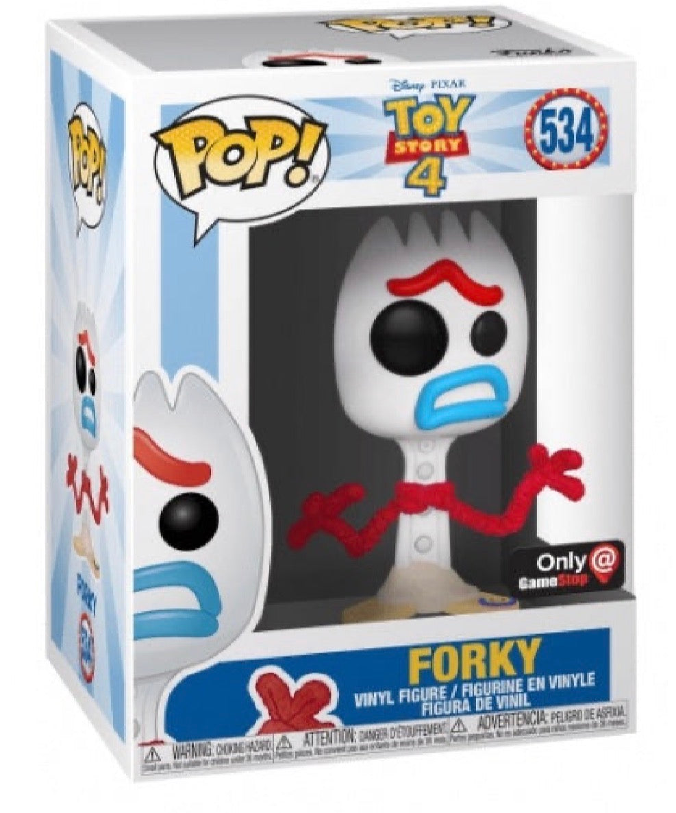 Funko Pop! Disney Pixar Toy Story 4 Forky #534 (GameStop Exclusive)
