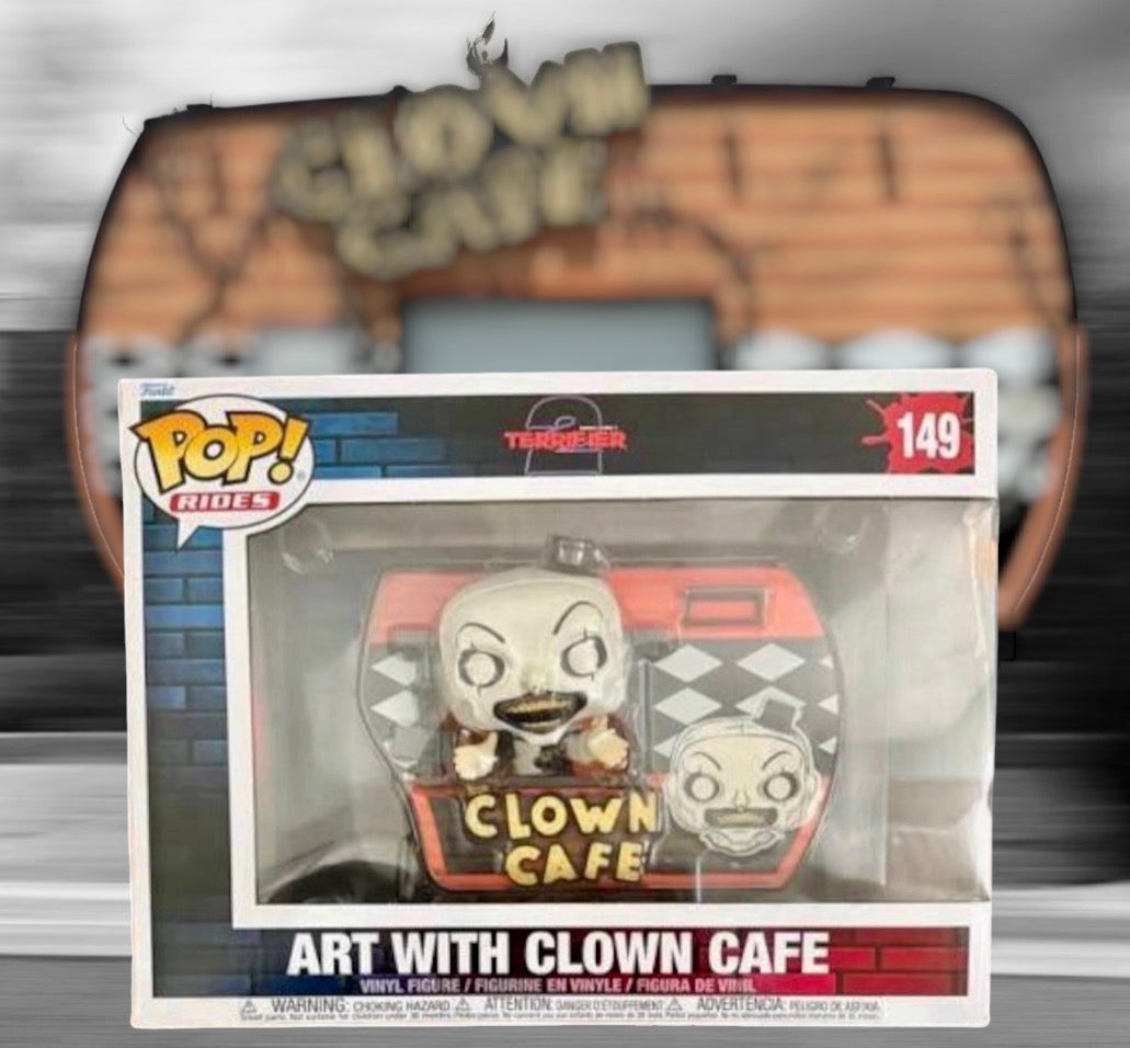 Funko Pop! Rides Terrifier Art with Clown Cafe #149