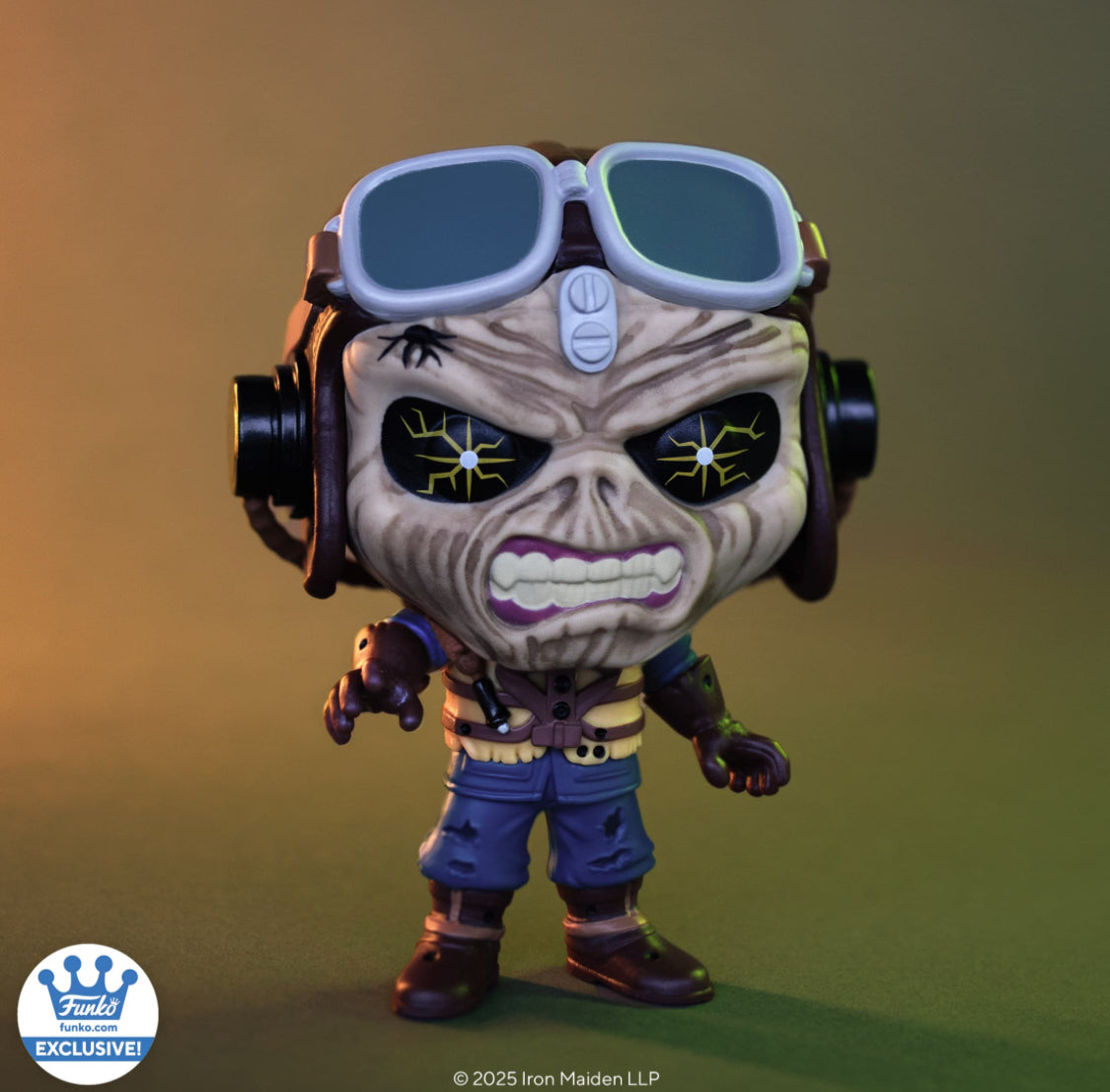 Aces High Eddie Funko Pop! Iron Maiden Exclusive Vinyl Figure