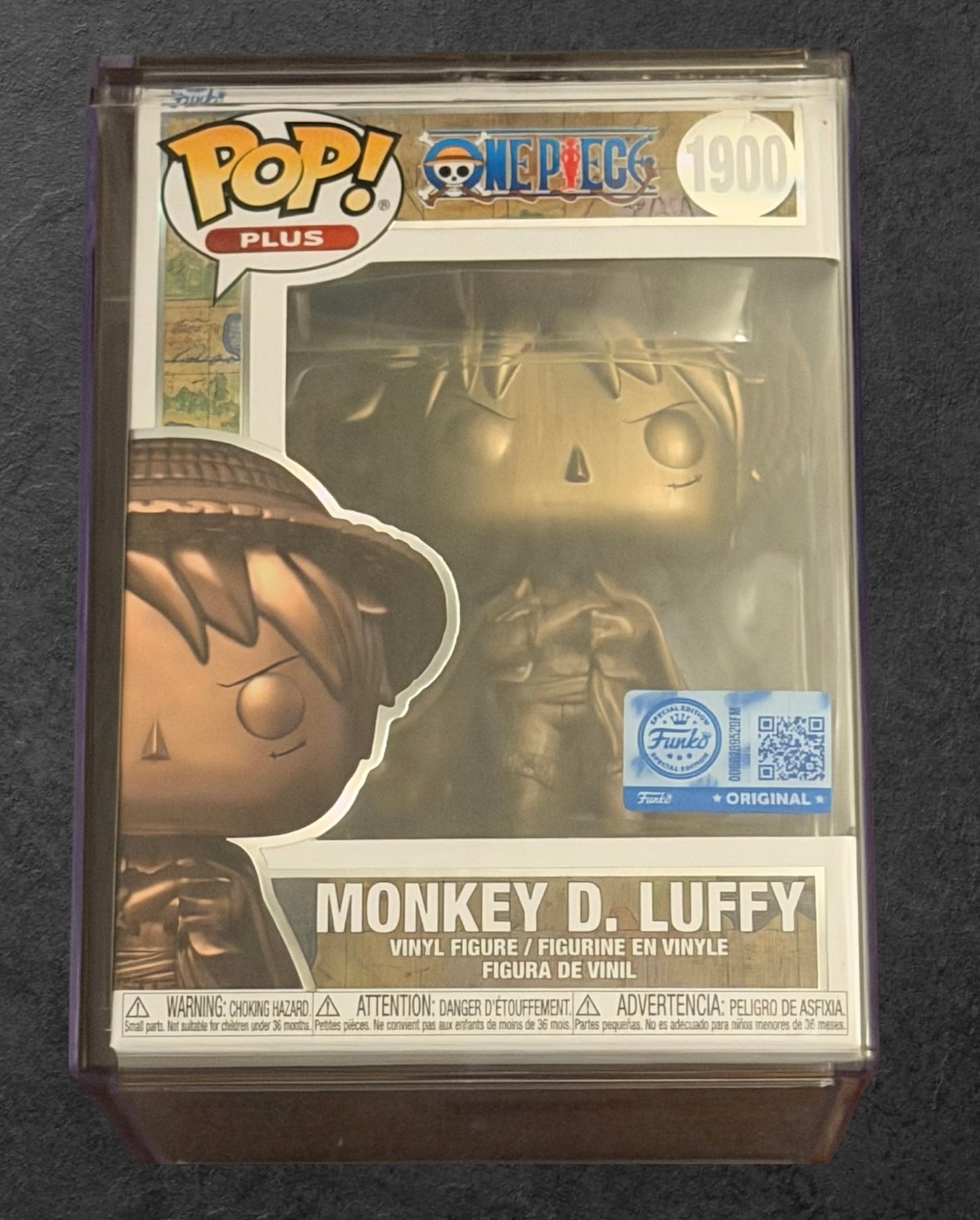 Funko Pop! Plus Luffy #1900 Bronze 25th Anniversary