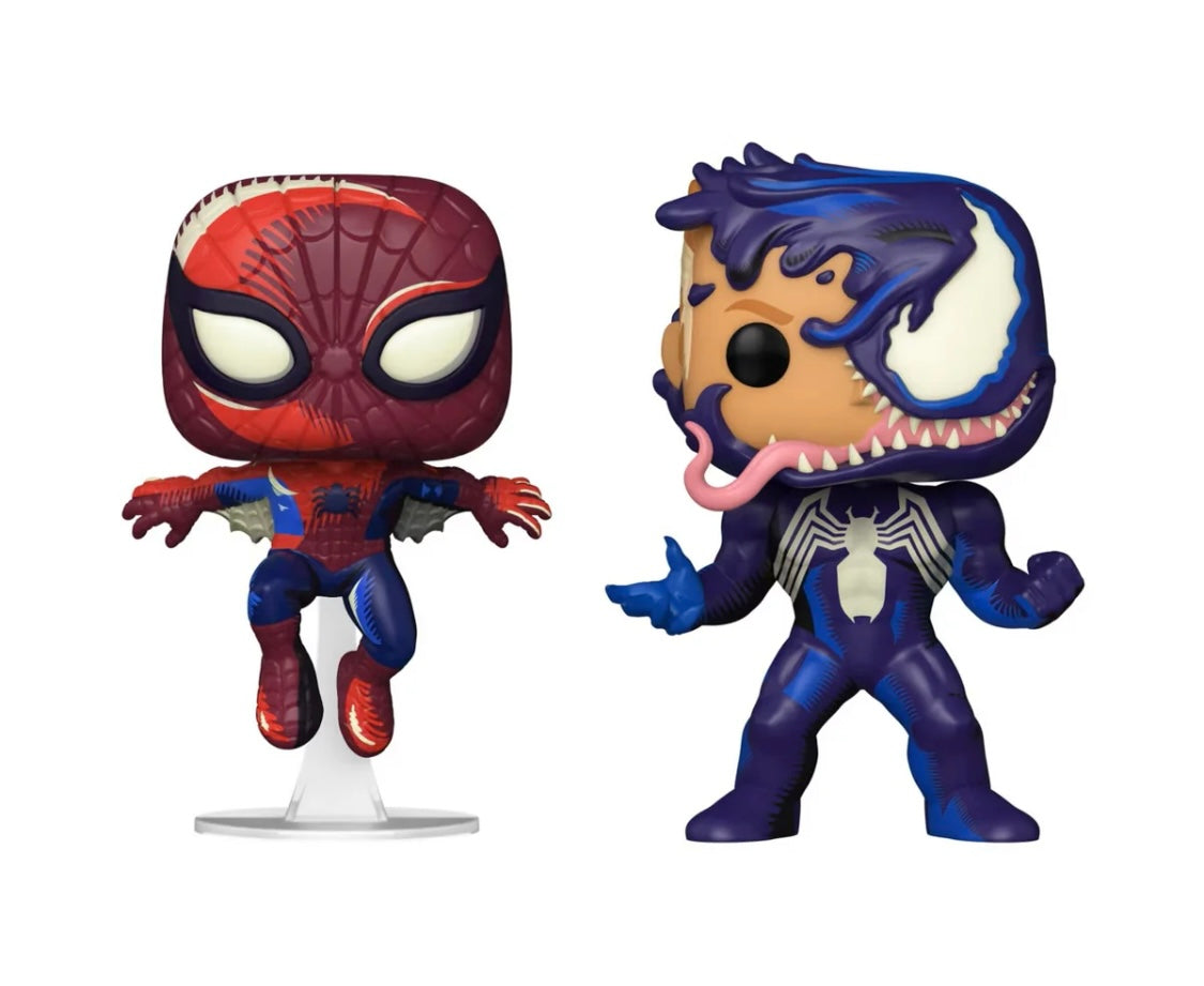 Marvel Exclusive D23 Spider-Man and Venom 2 Pack Vinyl Figures