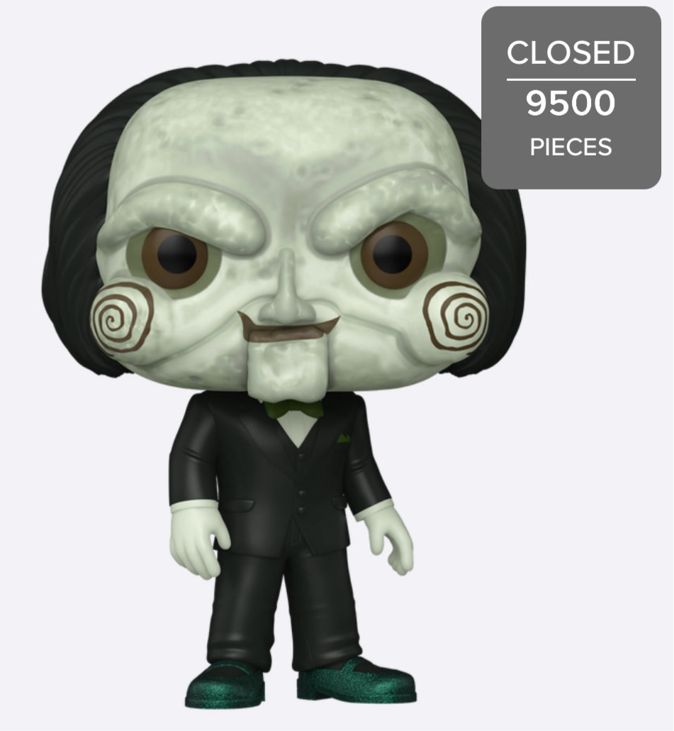 Supreme Funko Pop! Horror Saw Billy the Puppet Limited Edition Vinyl Figure LE 9500