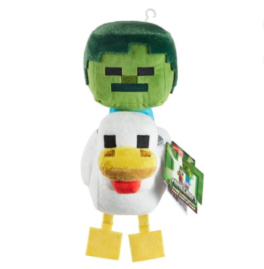Minecraft Zombie Chicken Jockey Plush