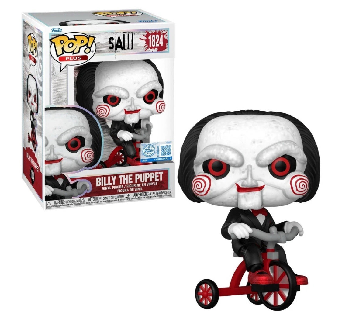 Funko Pop! Horror Saw Billy the Puppet Exclusive Vinyl Figure