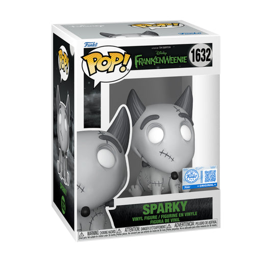 Disney Frakenweenie Sparky Funko Shop Exclusive Vinyl Figure