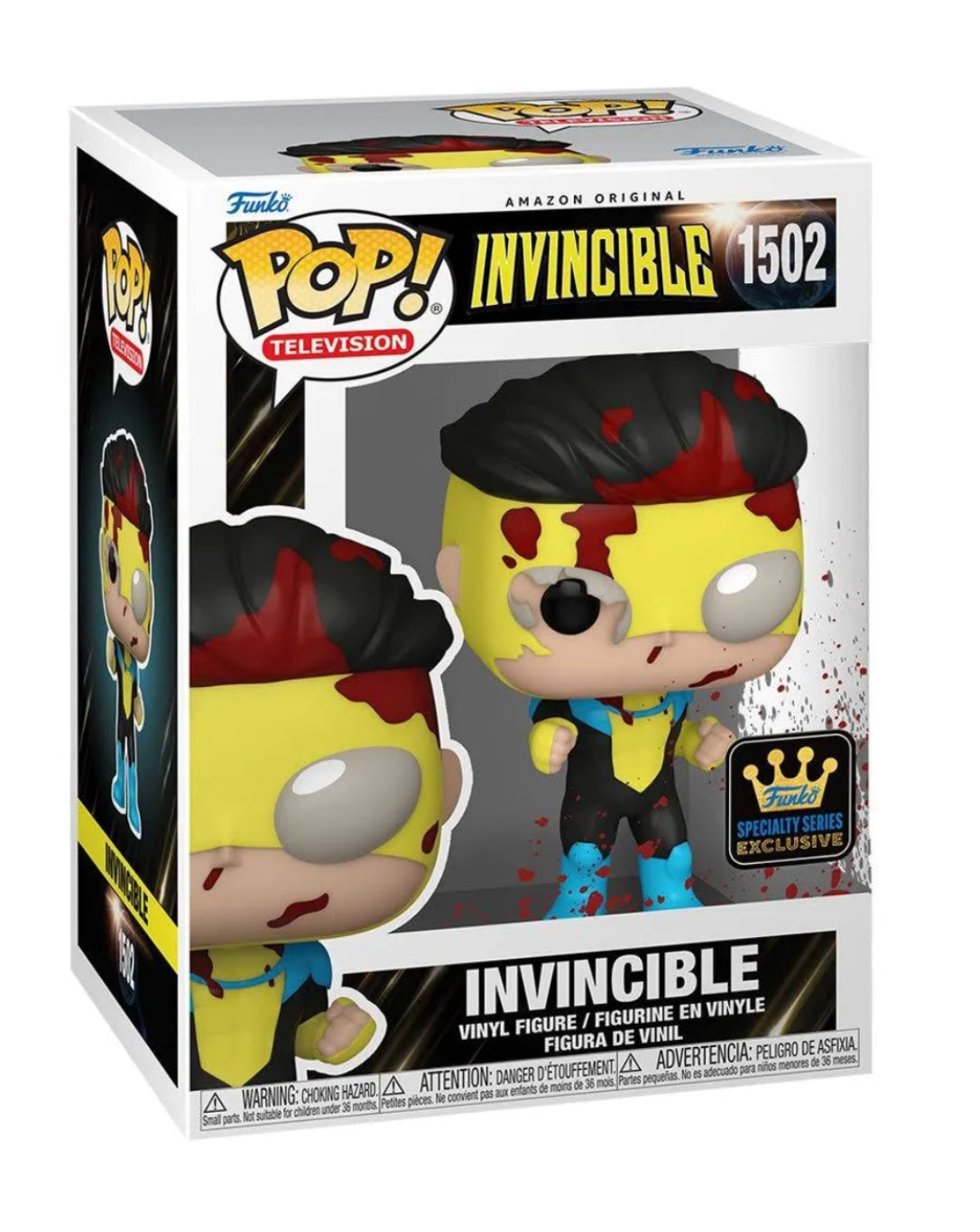 Funko Pop! Television Invincible: Invincible Bloody Specialty Series #1502 Vinyl Figure