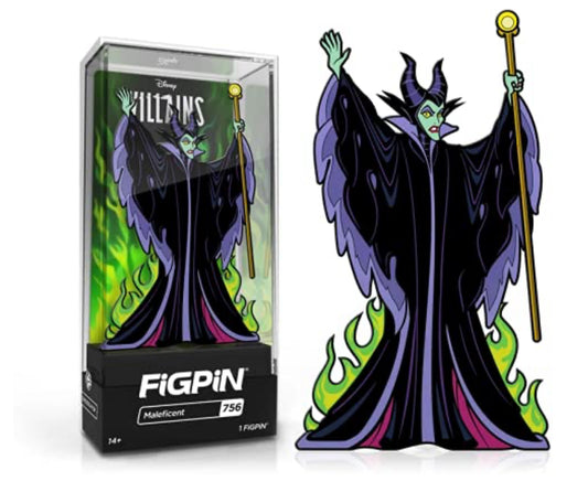 FiGPiN Disney Villains Maleficent (#756) Collectible Pin