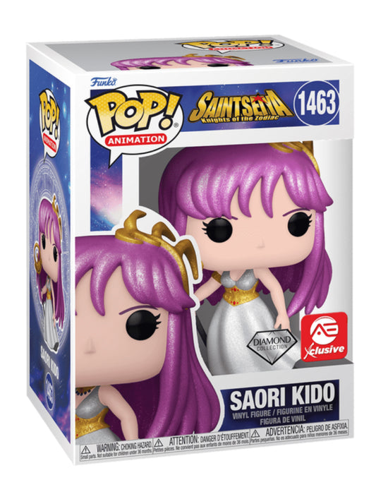 Saint Seiya Knight of the Zodiac Saori Kido Diamond AE Exclusive Funko Pop!