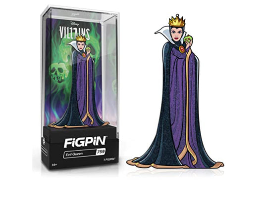 FiGPiN Disney Villains - Glitter Evil Queen 759 Collectible Pin Exclusive