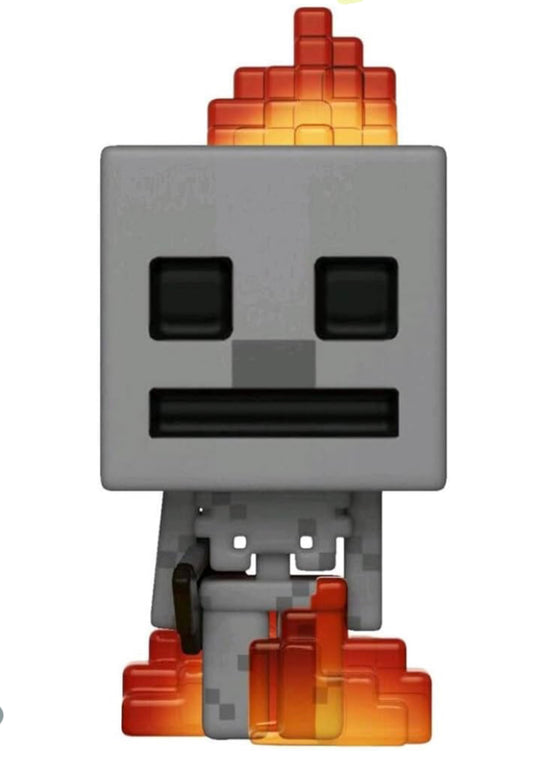 Minecraft Flaming Skeleton Exclusive Funko Pop