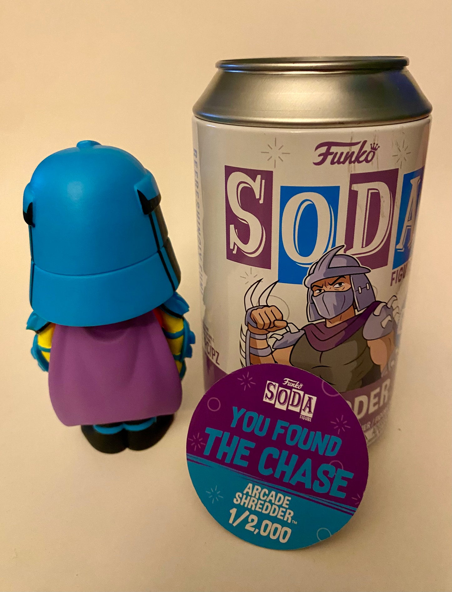 Funko Vinyl Soda Shredder Chase LE 1/2000