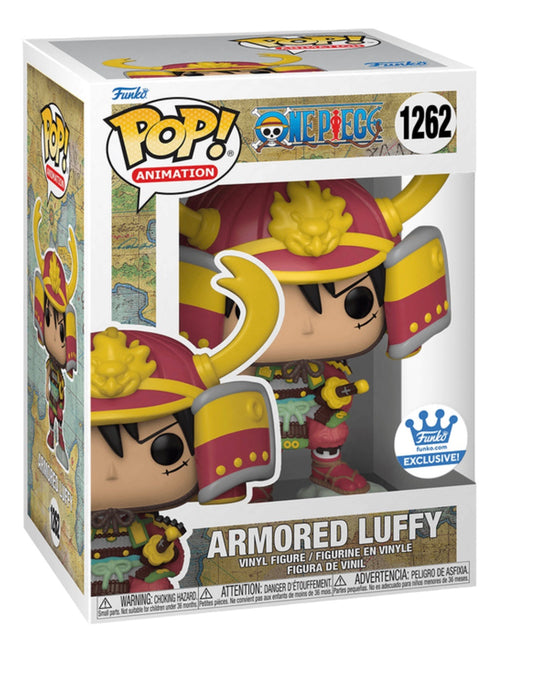 One Piece Armored Luffy Exclusive Funko Pop Common
