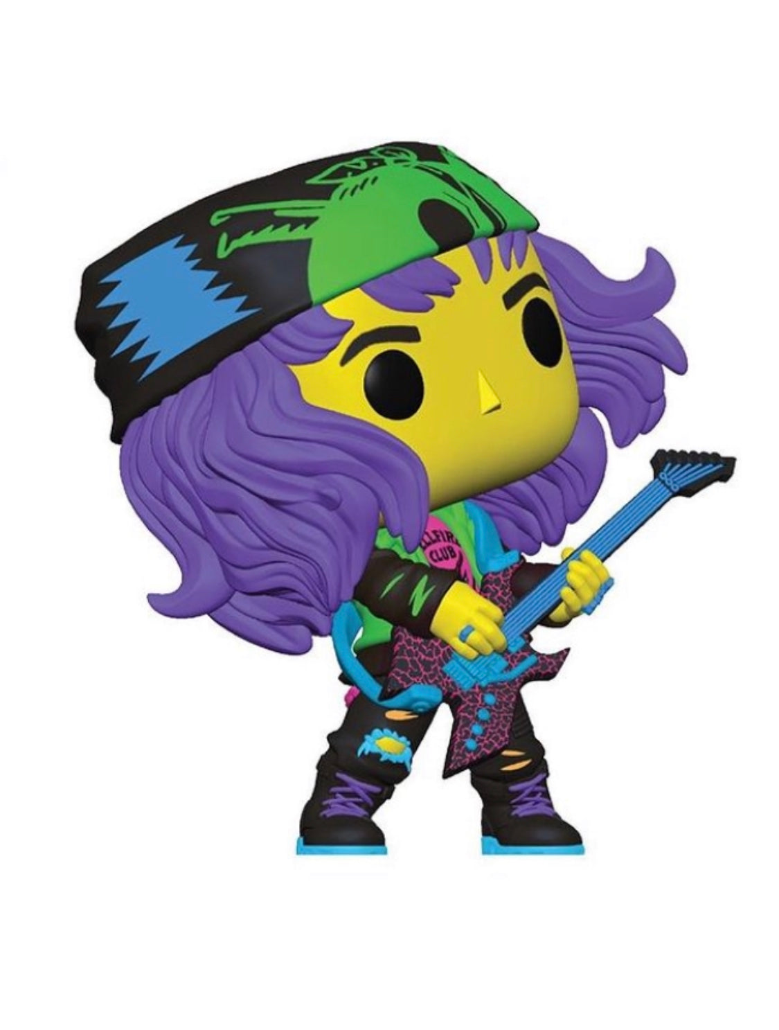 Stranger Things Eddie Black Light Exclusive Funko Pop!
