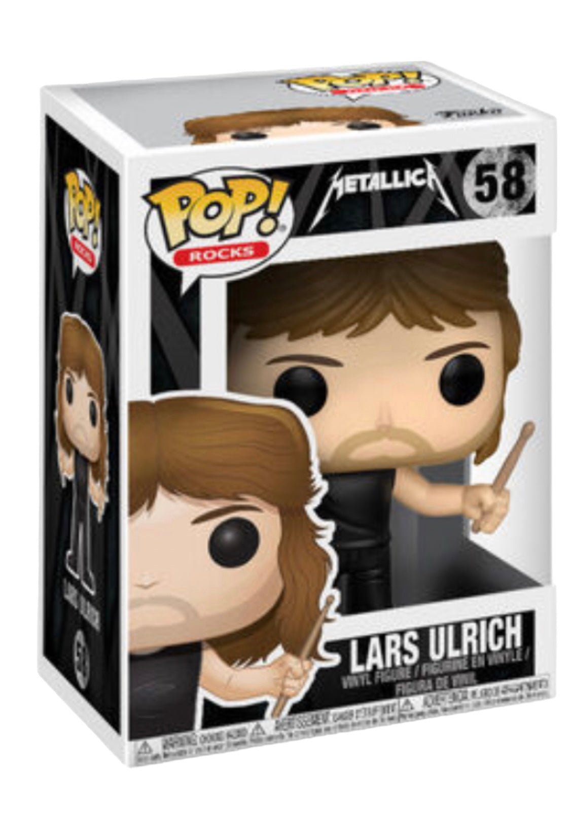 Metallica Lars Ulrich Funko Pop!