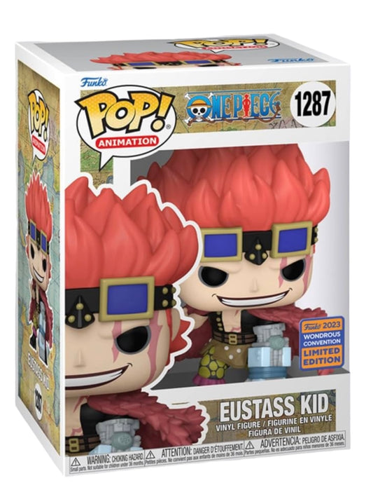 One Piece Eustass Kid Wondercon Shared Sticker Exclusive Funko Pop!
