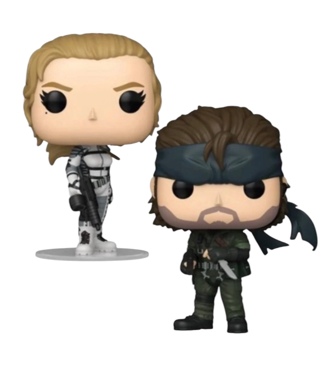 Funko Pop! Games Metal Gear Solid The Boss & Snake Eater Snake