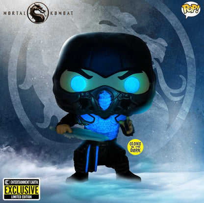 Mortal Kombat Sub-Zero Glow-in-the-Dark Funko Pop EE Exclusive