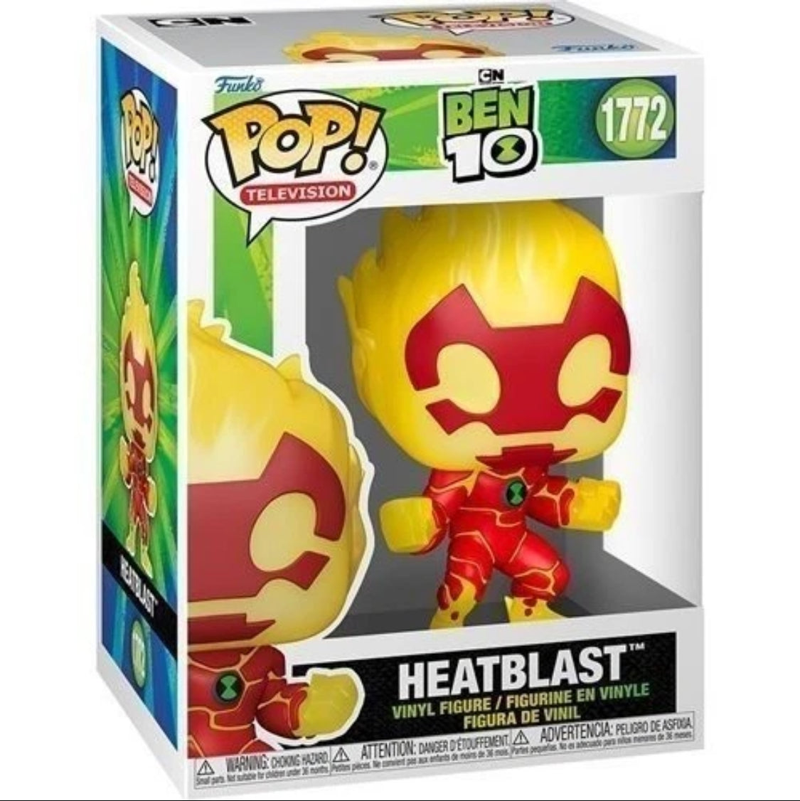 Funko Pop! Ben 10 Heatblast #1772 Vinyl Figure