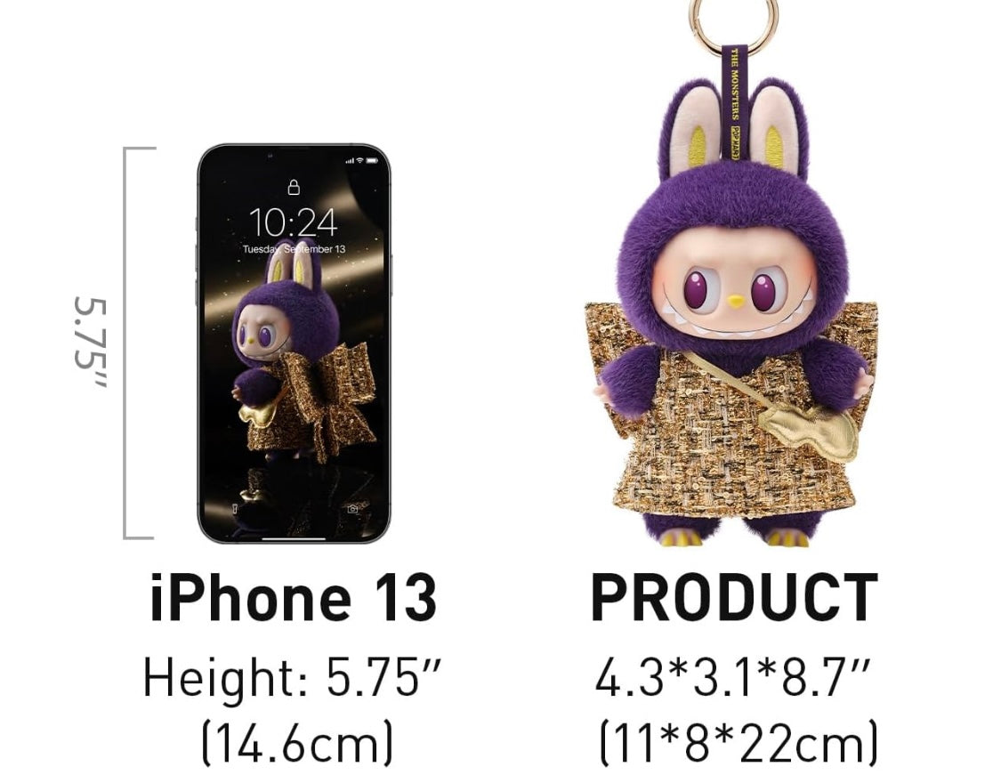 POP MART LABUBU × Pronounce - Wings of Fortune Vinyl Plush