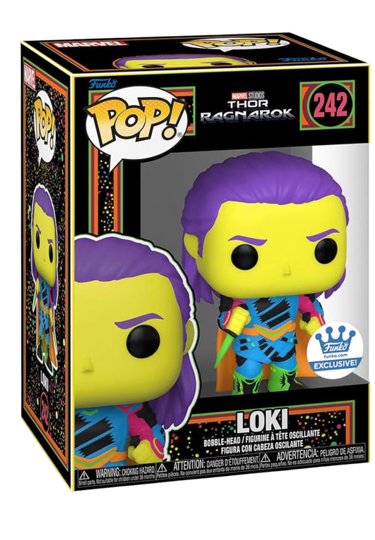 Marvel Loki Black Light Exclusive Funko Pop!