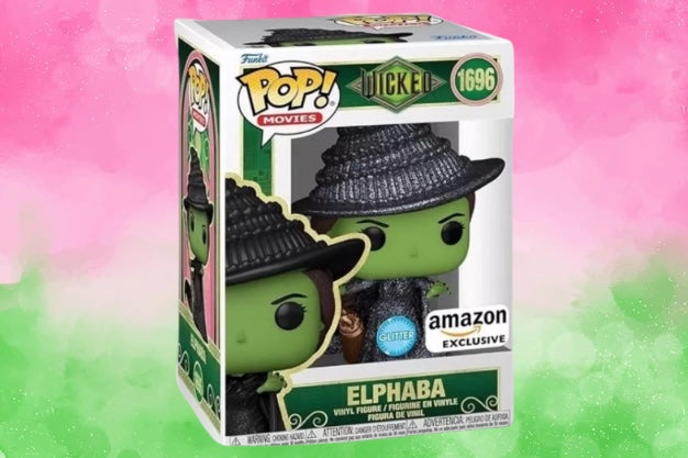 Wicked! Exclusive Elphaba and Glinda Diamond Funko Pop! Set of 2 Bundle