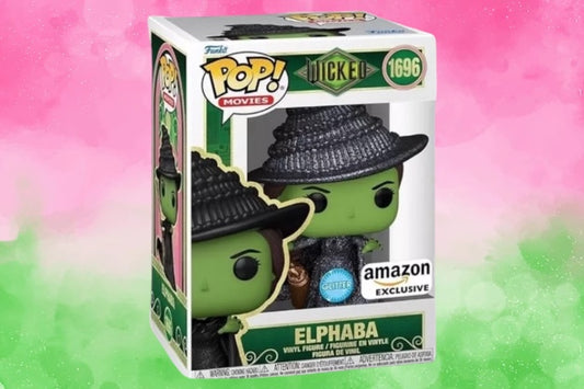 Wicked 2024 Elphaba GLITTER DIAMOND Funko Pop EXCLUSIVE