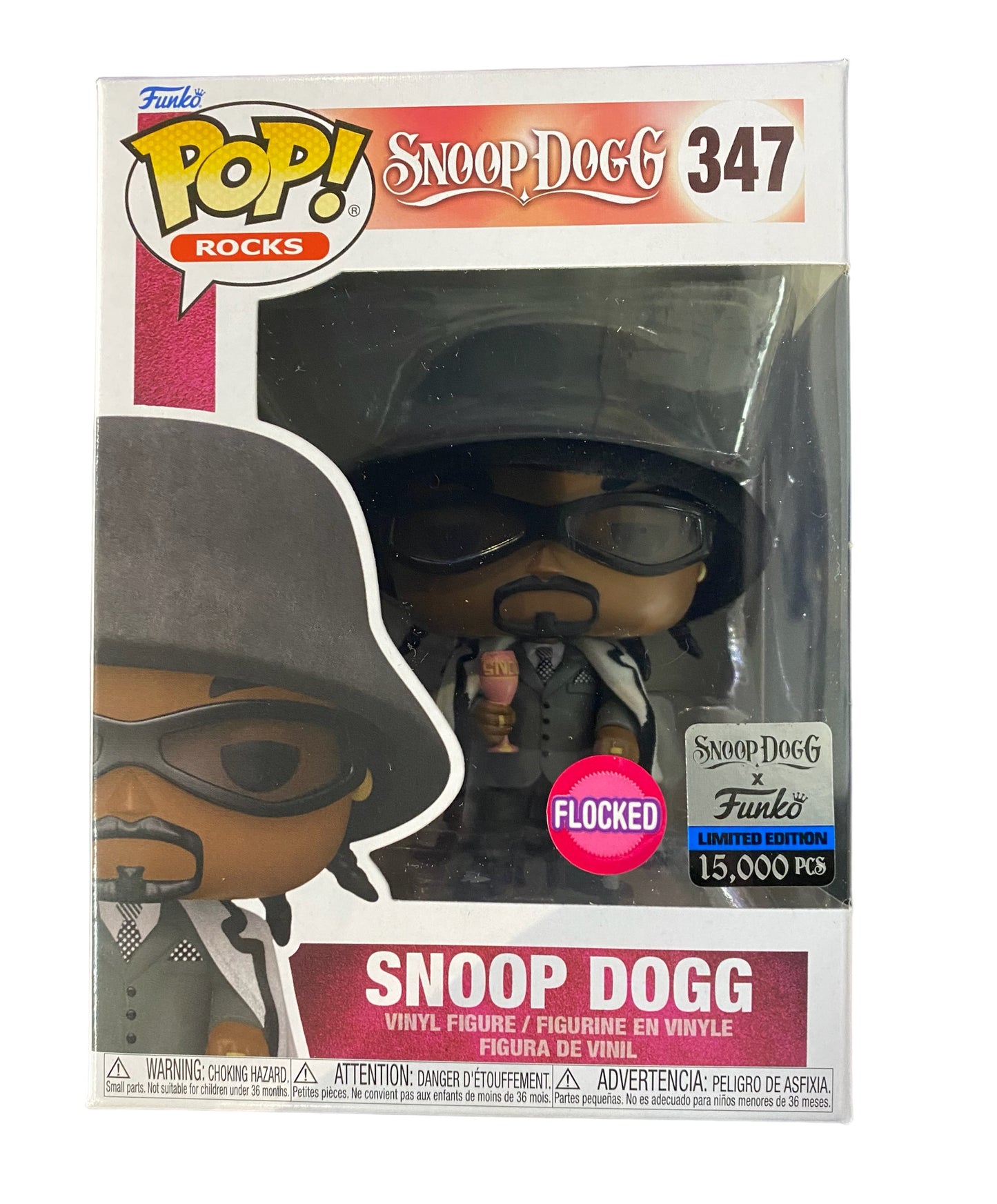 Snoop Dogg Flocked Exclusive Vinyl Figure LE 15,000 pcs