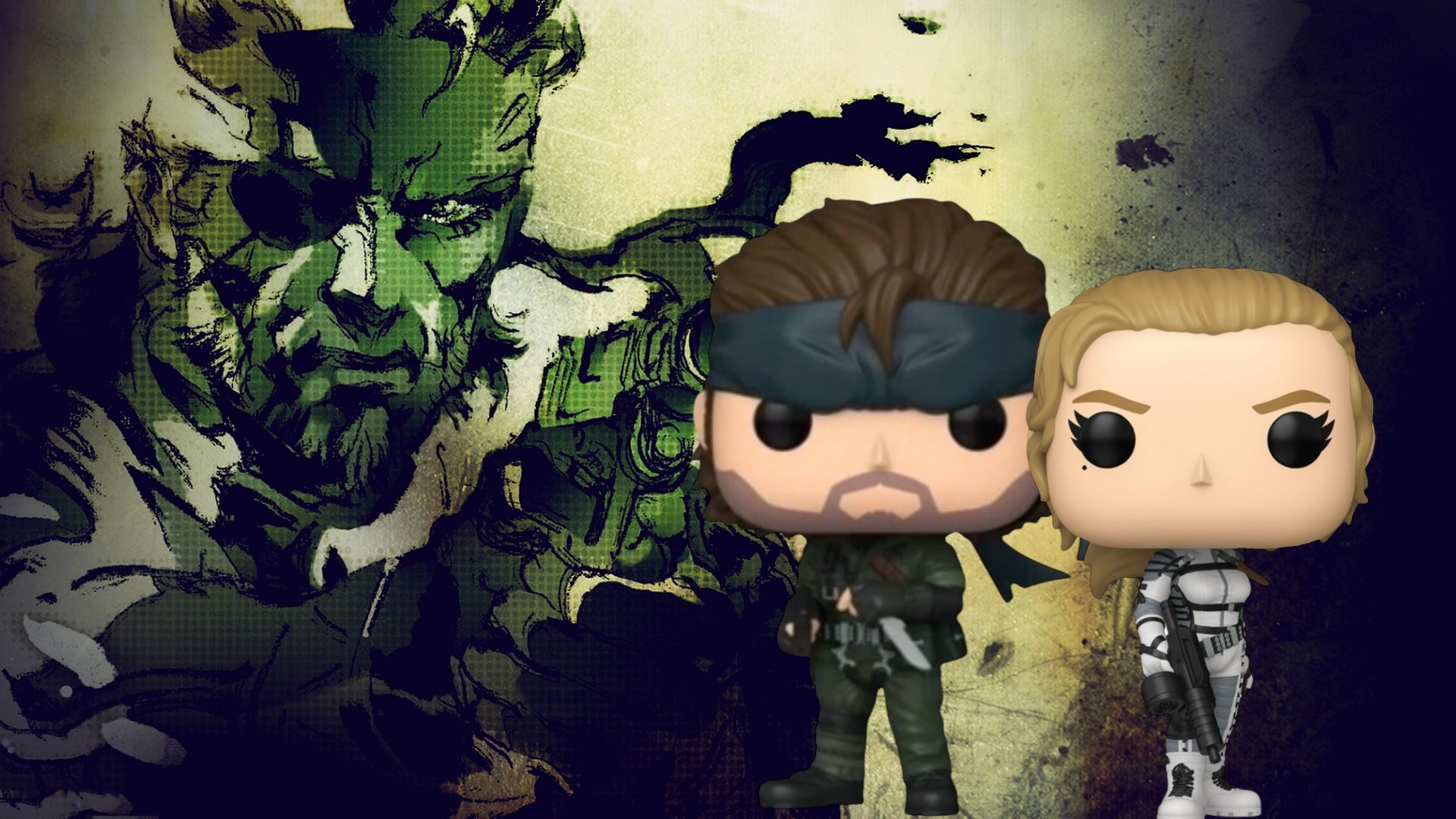 funko metal gear Funko Pop! Games Metal Gear Solid The Boss & Snake Eater Snake – Topshoptoys