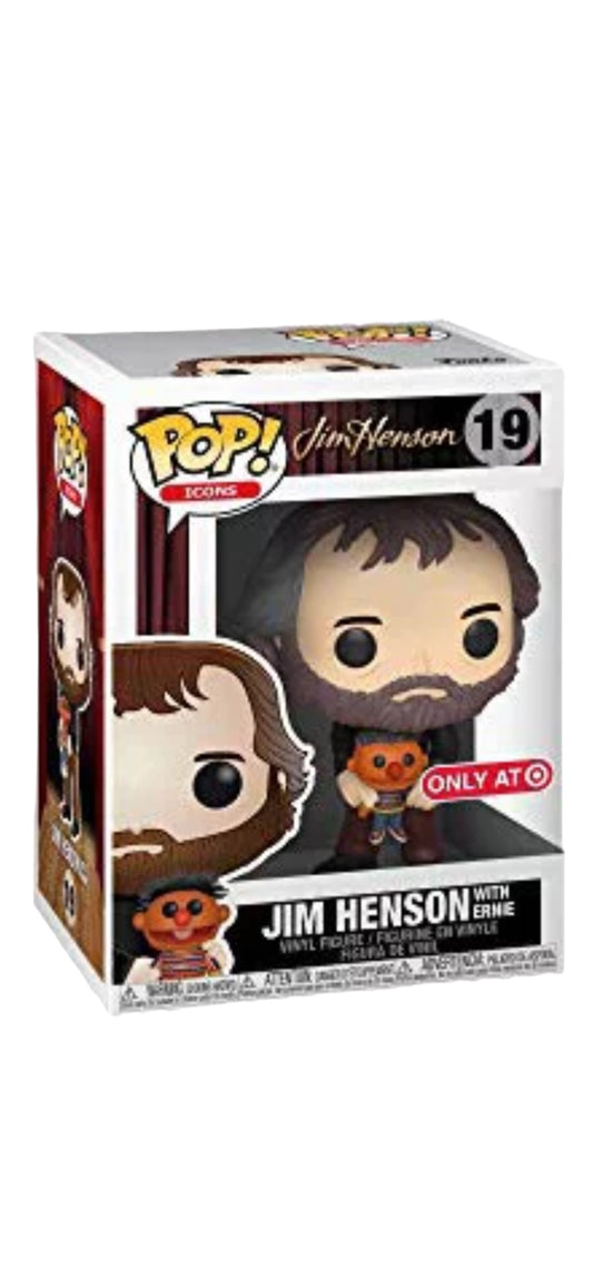 Icons - Jim Henson with Ernie #19 exclusive Funko Pop!