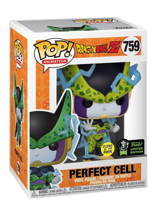 Dragonball Z Perfect Cell Glow in the Dark ECCC Exclusive Funko Con Sticker