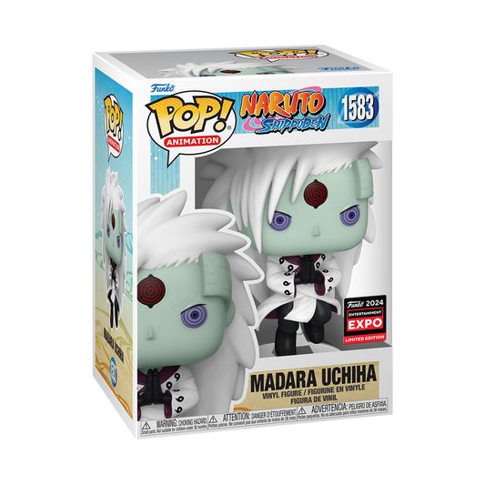 Naruto Shippuden Madara Uchiha C2E2 Convention Exclusive Share Sticker Funko Pop!