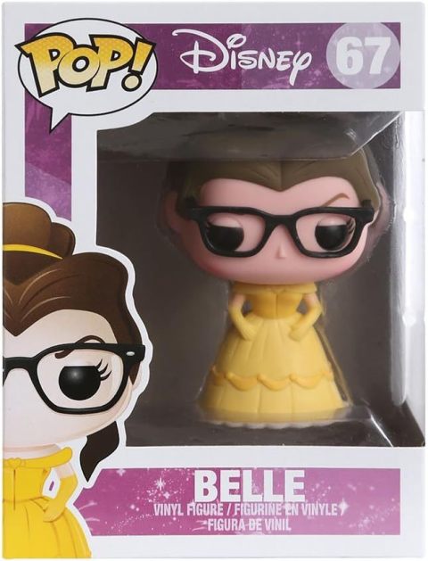 Disney Princess Hispter Belle with Glasses Exclusive Funko Pop!