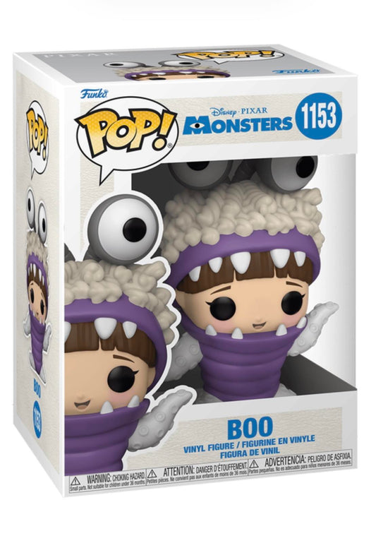 Disney's Pixar Monsters Inc Boo with Hood Up Funko Pop!